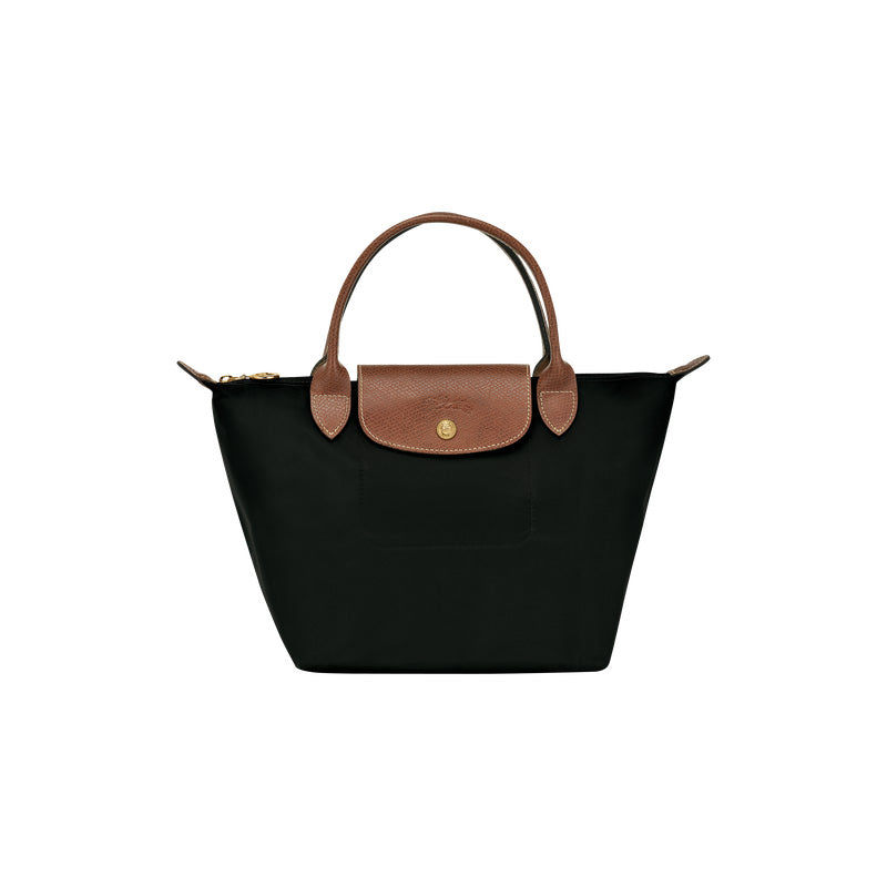 LongChamp Le Pliage Original 原創系列可摺疊手提袋短柄S碼-001 Black-Suchprice® 優價網