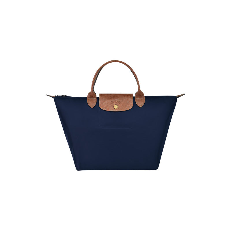 LongChamp Le Pliage Original 原創系列可摺疊手提袋短柄M碼-001 Black-Suchprice® 優價網