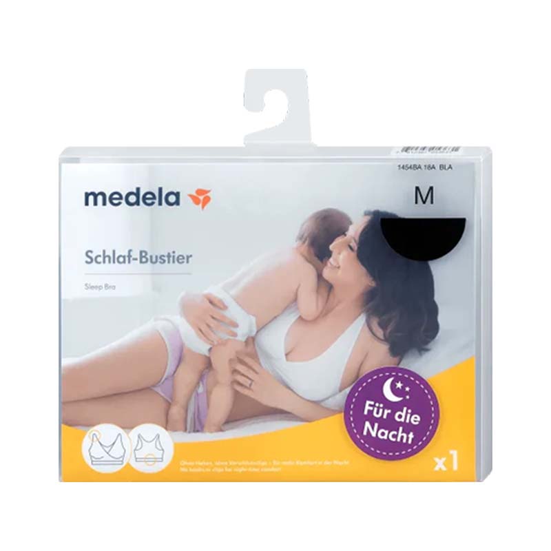 MEDELA Sleep Bustier Nursing Bra 孕婦/哺乳胸圍 黑色-Suchprice® 優價網