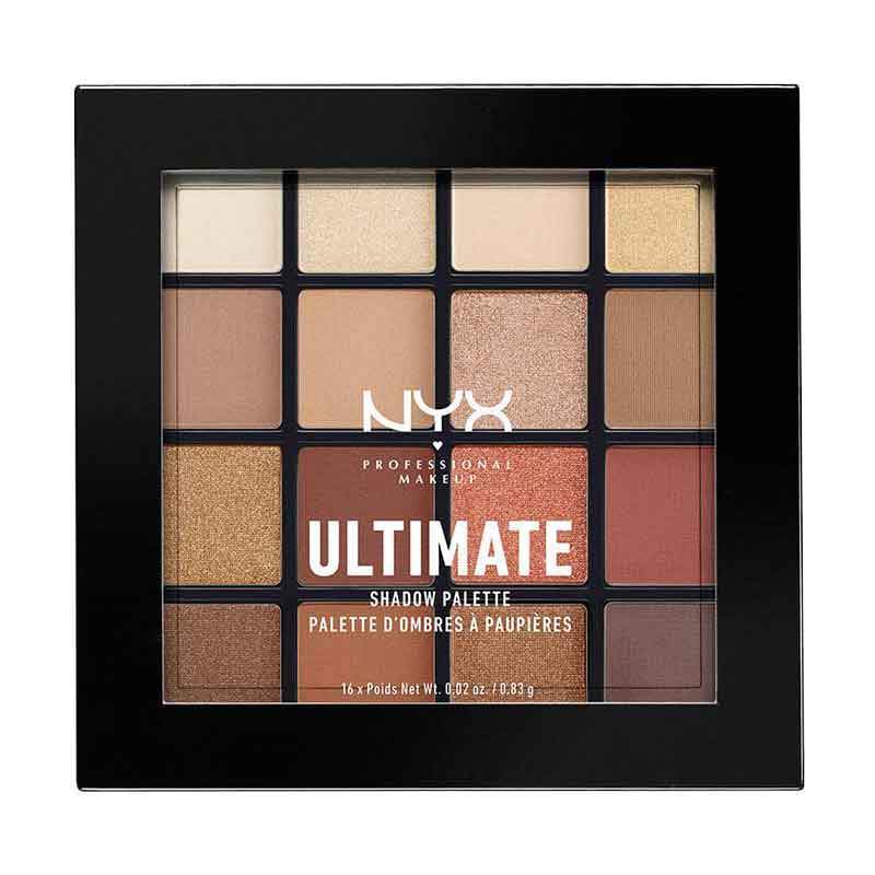 NYX Ultimate 16色眼影盤-03 - Warm Neutrals-Suchprice® 優價網