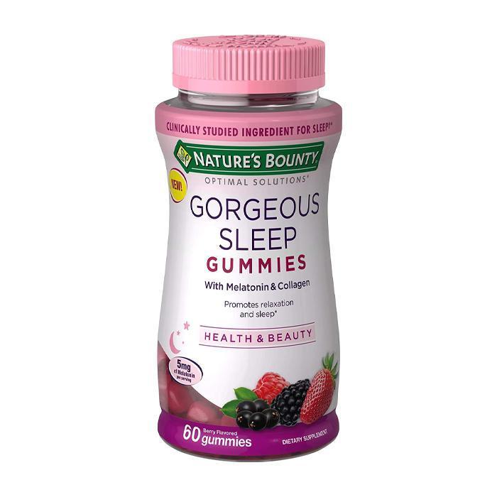 Nature's Bounty Optimal Solutions Gorgeous Sleep Gummies 60 Gummies-Suchprice® 優價網