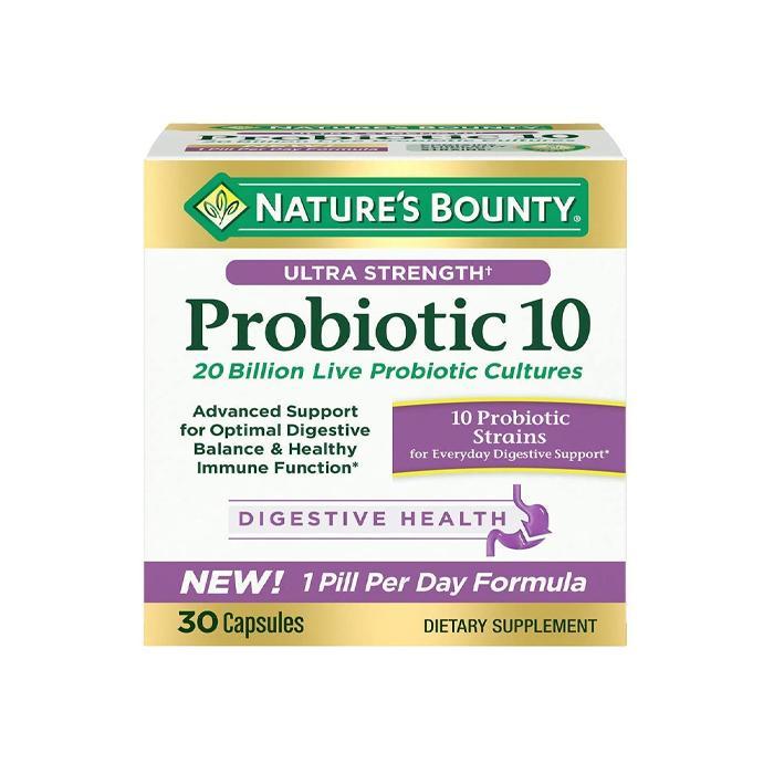 Nature's Bounty Ultra Strength Probiotic 10-30 Capsules-Suchprice® 優價網