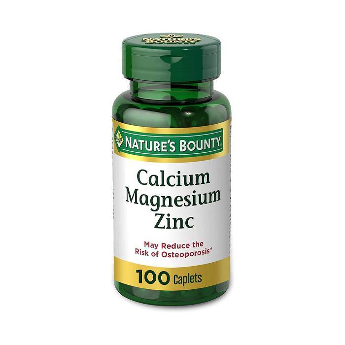 Nature's Bounty Calcium Magnesium & Zinc 100 Caplets-Suchprice® 優價網