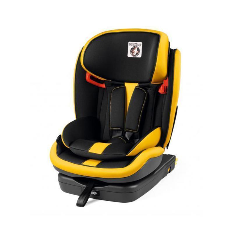 Peg-Pérego VIAGGIO 1-2-3 VIA 兒童汽車安全座椅 1-12歲-黃色 Yellow-Suchprice® 優價網