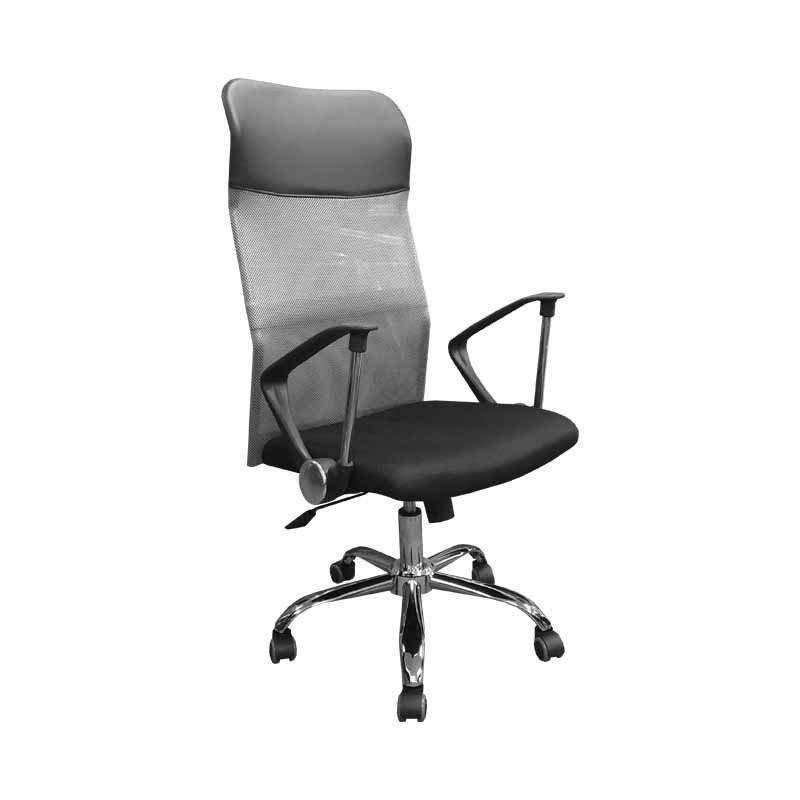 ProWork® 903 辦公椅 電腦椅 鋼腳-灰色 Grey-自己裝(紙箱包裝)-Suchprice® 優價網