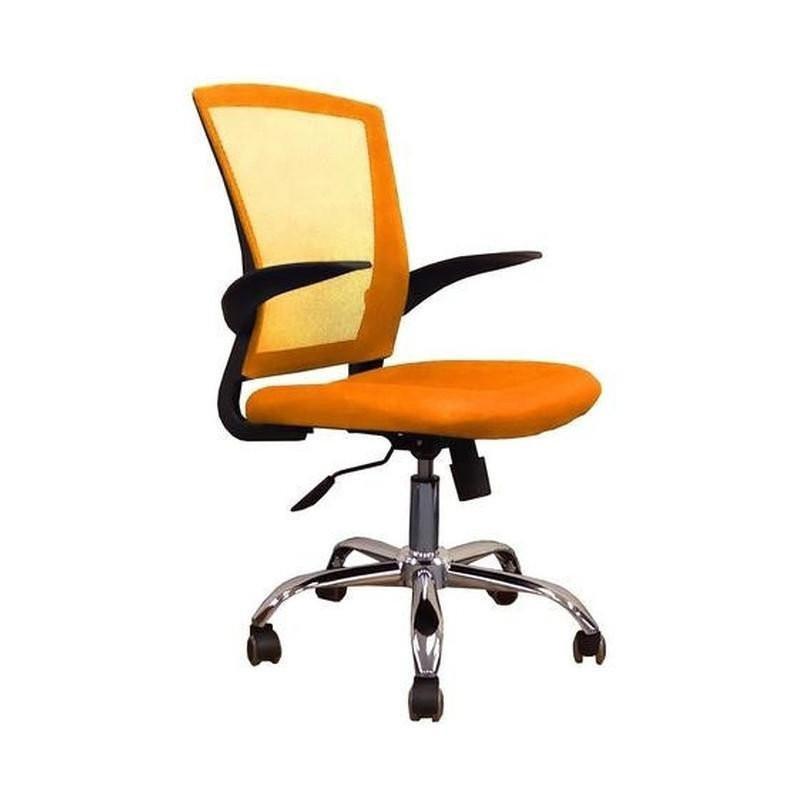 ProWork® C43 辦公椅 電腦椅 電鍍鋼腳-藍色 Blue-自己裝(紙箱包裝)-Suchprice® 優價網