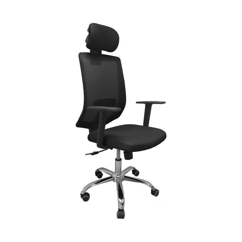 ProWork® D51 辦公椅 電腦椅 電鍍鋼腳-黑色 Black-自己裝(紙箱包裝)-Suchprice® 優價網
