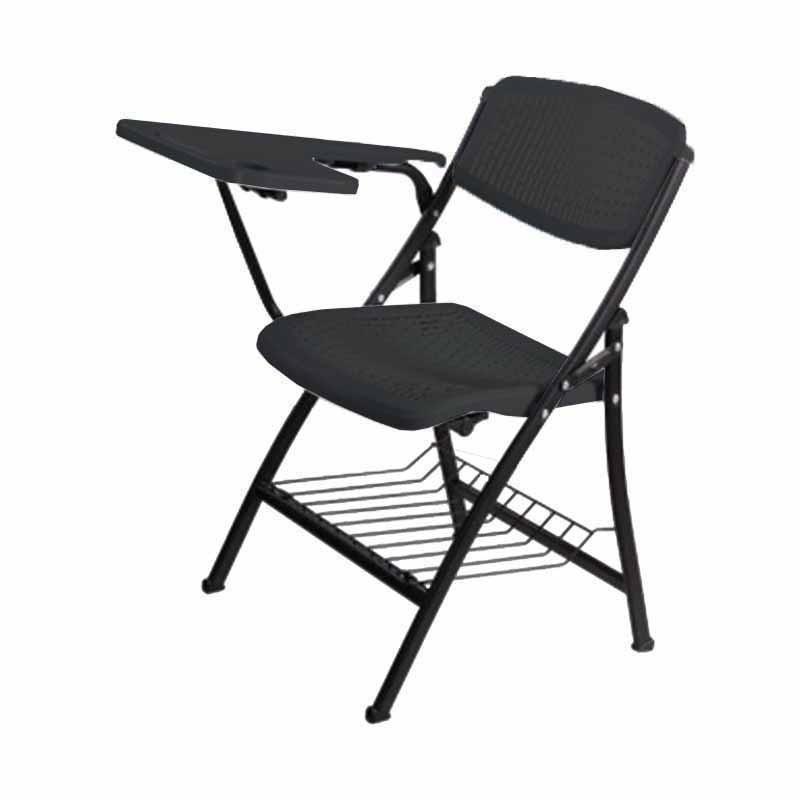 ProWork® TC01 摺椅 寫字板 培訓椅-黑色 Black-Suchprice® 優價網