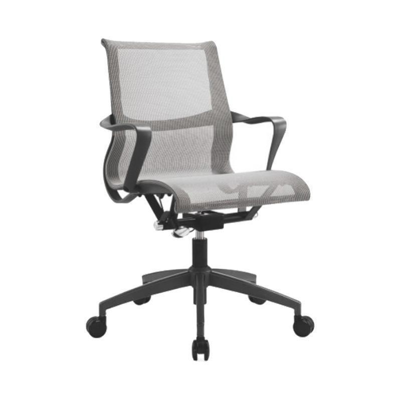 ProWork® B13 辦公椅 電腦椅-灰色 Grey-自己裝(紙箱包裝)-Suchprice® 優價網