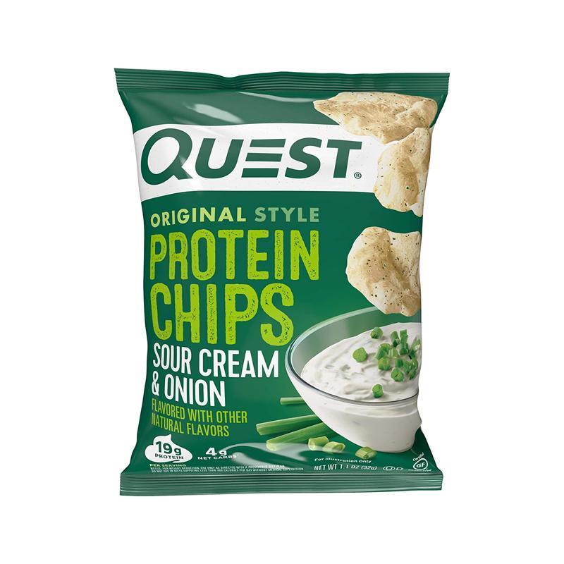 Quest Nutrition Protein Chips 32g-Sour Cream & Onion-Suchprice® 優價網