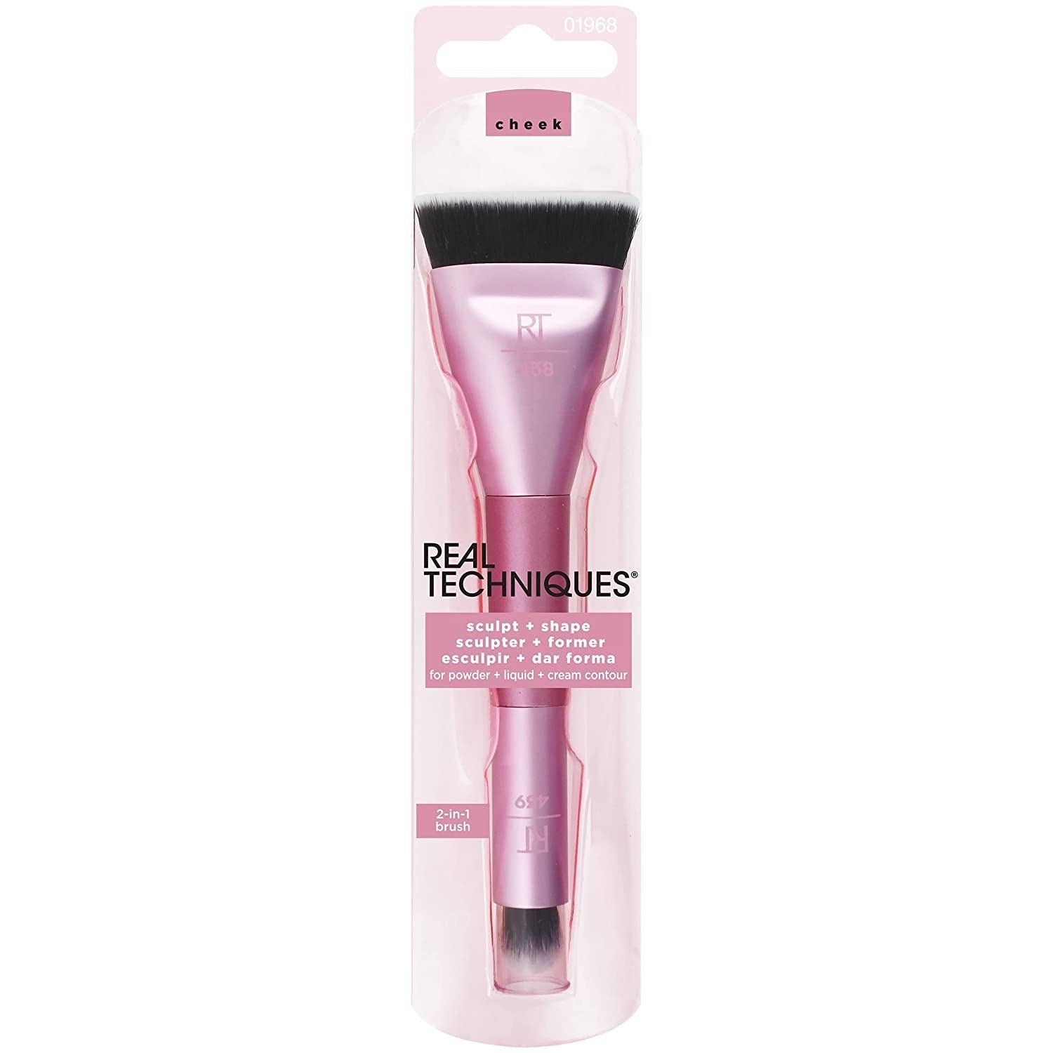 Real Techniques 2in1雙頭化妝掃輪廓掃 Sculpt & Shape, Cruelty-Free-Suchprice® 優價網