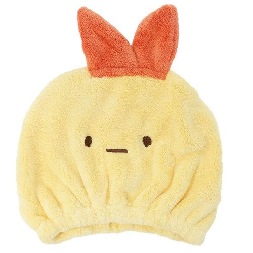 角落生物及Sanrio卡通人物吸水毛巾乾髮帽-炸蝦-Suchprice® 優價網