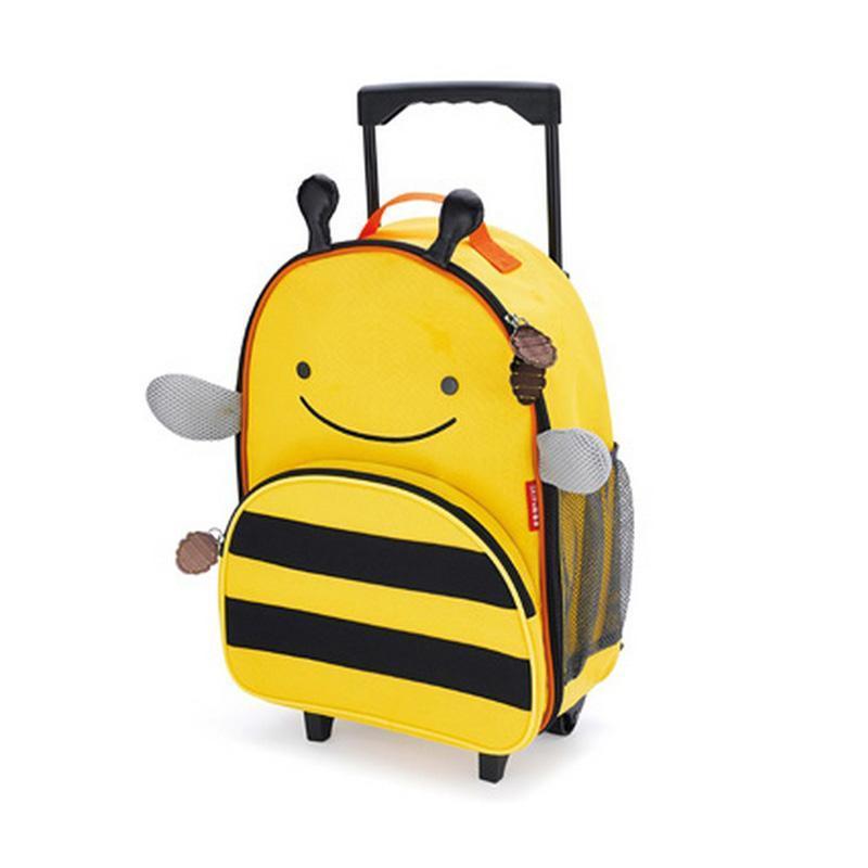 Skip Hop ZOO Kids Rolling Luggage 可愛動物園小孩專用行李箱 3歲以上 美國品牌-小蜜蜂-Suchprice® 優價網
