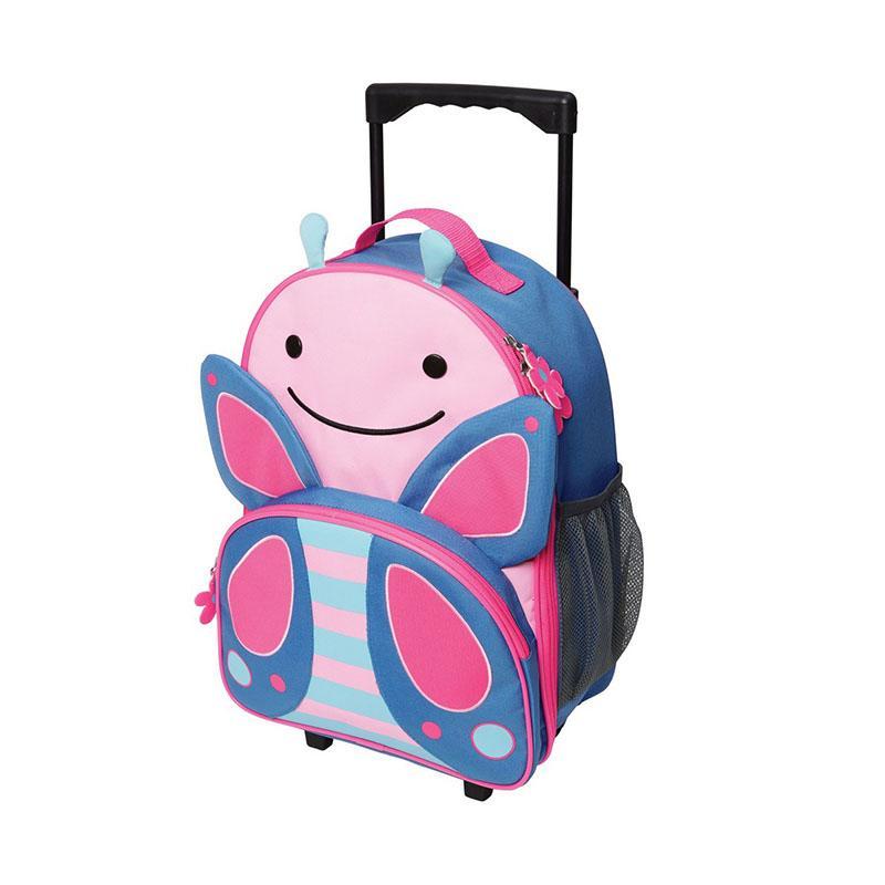 Skip Hop ZOO Kids Rolling Luggage 可愛動物園小孩專用行李箱 3歲以上 美國品牌-蝴蝶-Suchprice® 優價網