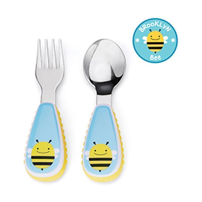 Skip Hop Zootensils 可愛動物園餐具-小蜜蜂-無-Suchprice® 優價網