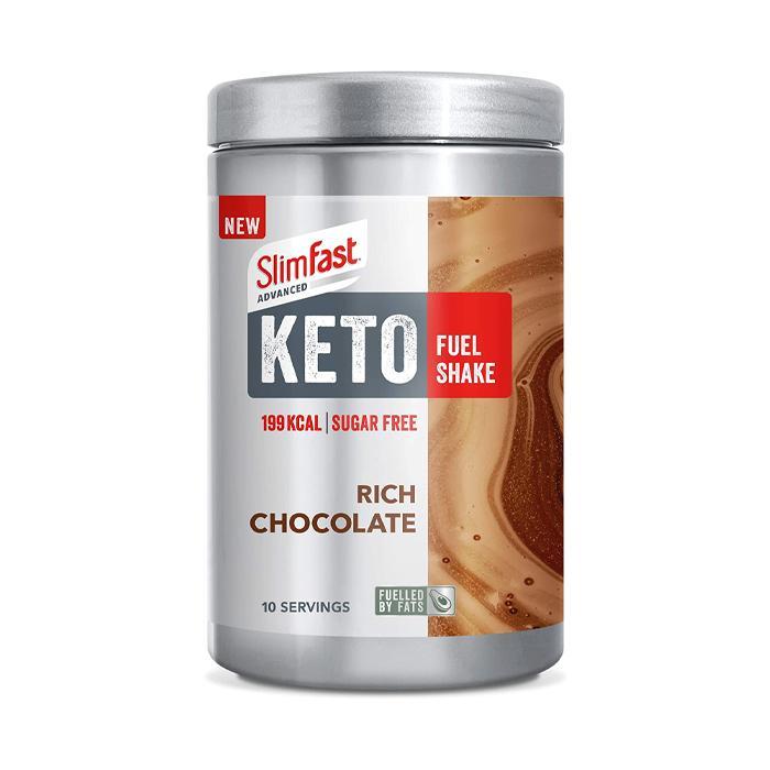 SlimFast Advanced Keto Fuel Shake 350g-Rich Chocolate-Suchprice® 優價網