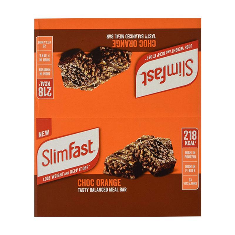 SlimFast Meal Replacement Bar Choc Orange-1件-Suchprice® 優價網