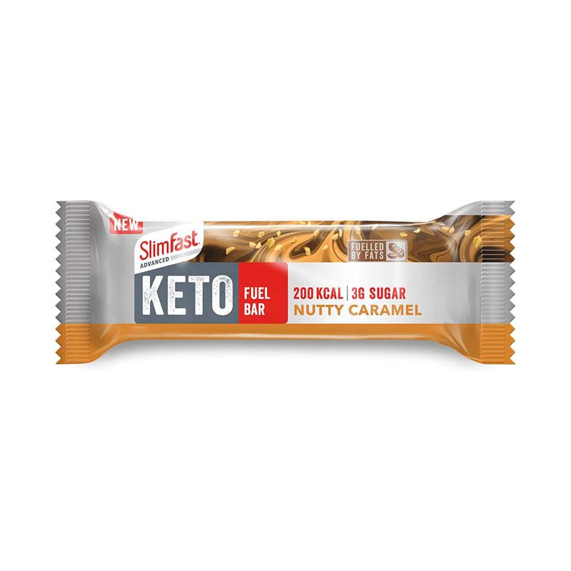 SlimFast Advanced Keto Fuel Bar Nutty Caramel 46 g-Suchprice® 優價網