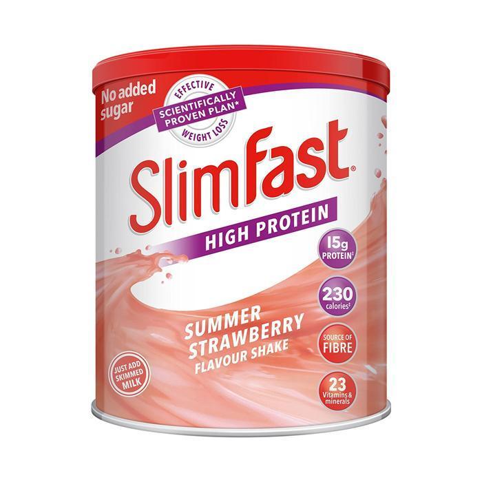 SlimFast High Protein Meal Replacement Powder Shakes-438g-Summer Strawberry-Suchprice® 優價網