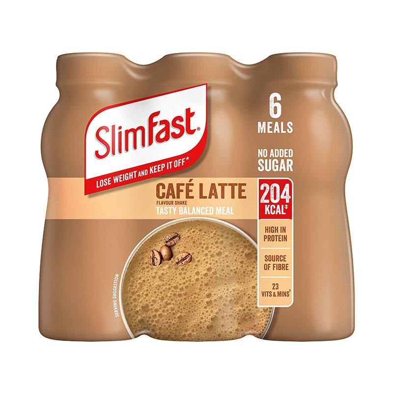 SlimFast Shake Multipack 代餐奶昔飲料 6 x 325 ml-Café Latte-Suchprice® 優價網