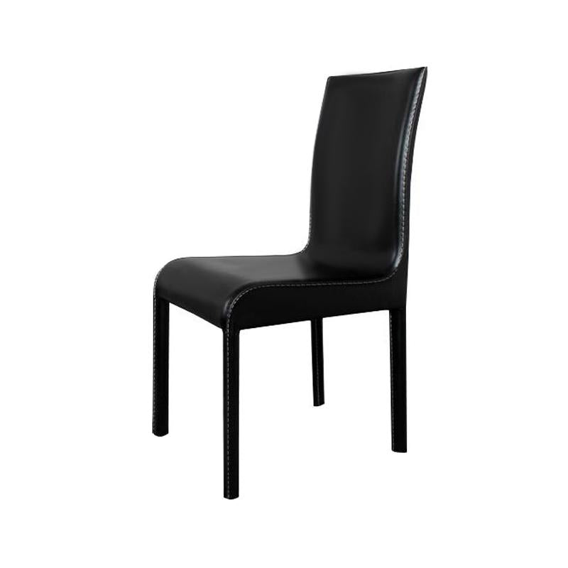 Suchprice® 優價網 A16 簡約設計免組裝餐椅-黑色 Black-Suchprice® 優價網