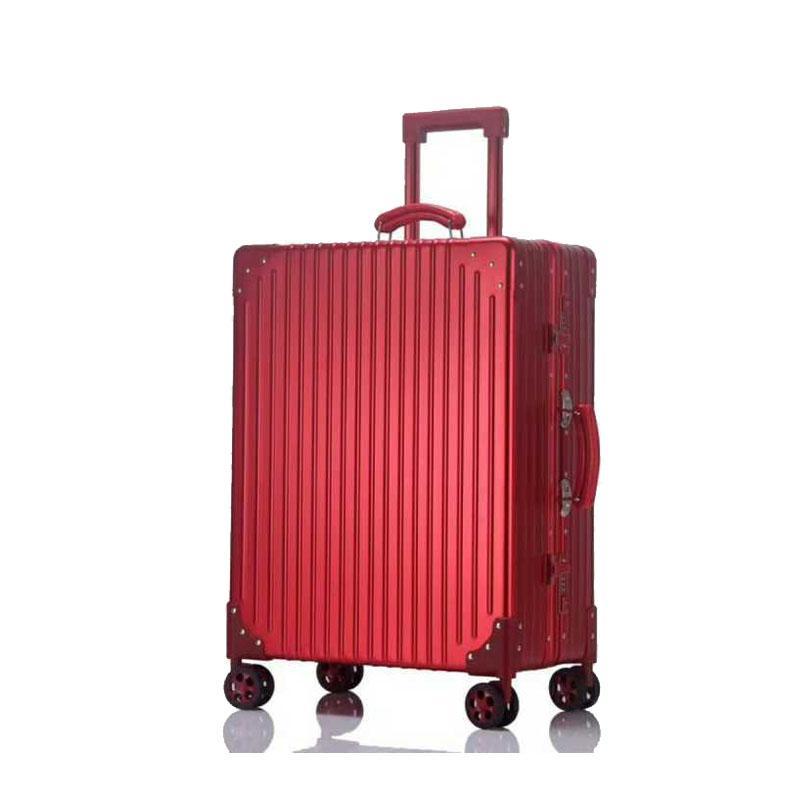 Suchprice® 優價網 ALU08 全鋁旅行箱 20/24吋-20吋-紅色 Red-Suchprice® 優價網