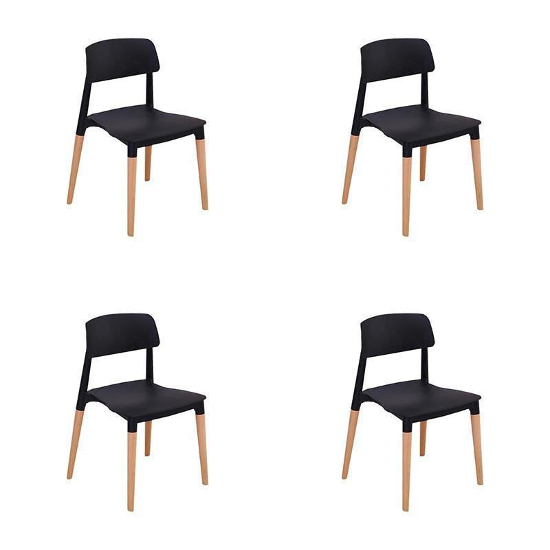 Suchprice® 優價網 A04 木腳餐椅-白色 White-1張-Suchprice® 優價網