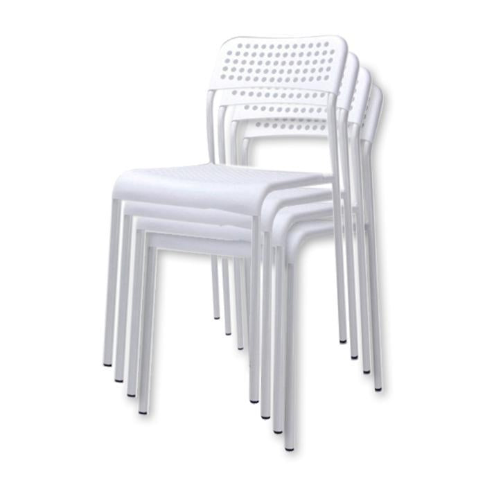 Suchprice® 優價網 A17簡約餐椅 白色-1張-Suchprice® 優價網