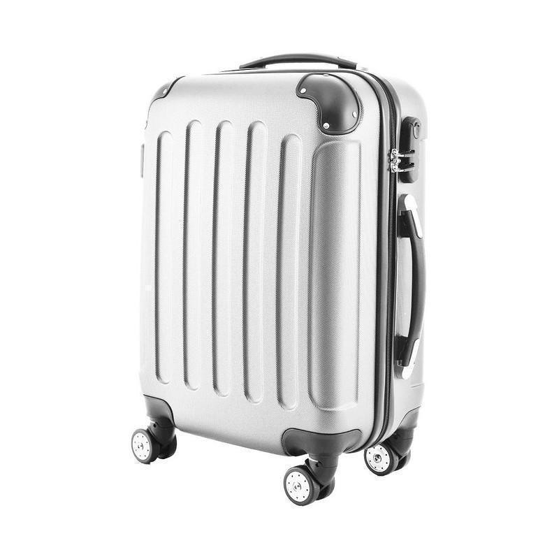 Suchprice® 優價網 AS16 行李箱 行李喼 ABS物料-銀色 Silver-20吋-1件-Suchprice® 優價網