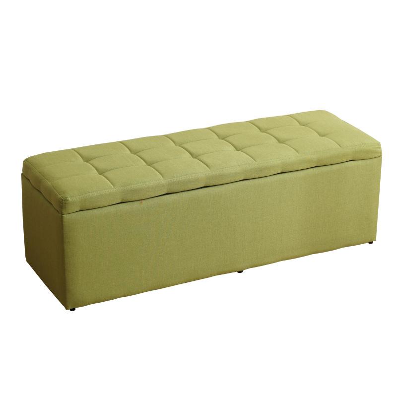 Suchprice® 優價網 WD01 棉麻布藝儲物凳/腳凳-綠色-Suchprice® 優價網