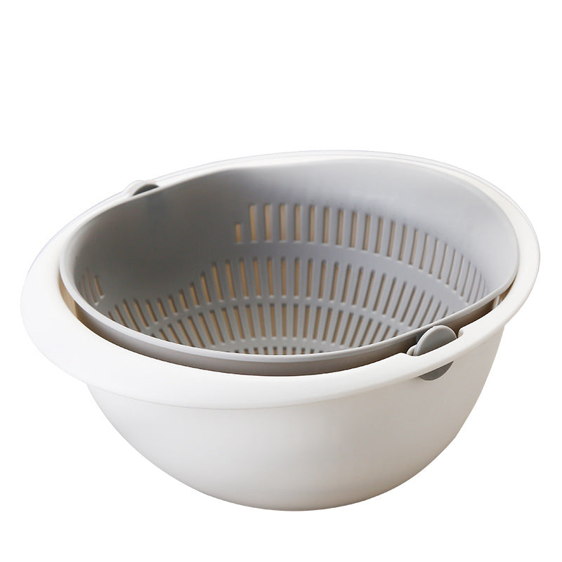Suchprice® 優價網 P48旋轉筲箕洗菜籃瀝水盤-Suchprice® 優價網