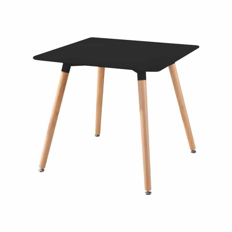 Suchprice® 優價網 W1380 方形木腳餐桌-黑色 Black-Suchprice® 優價網