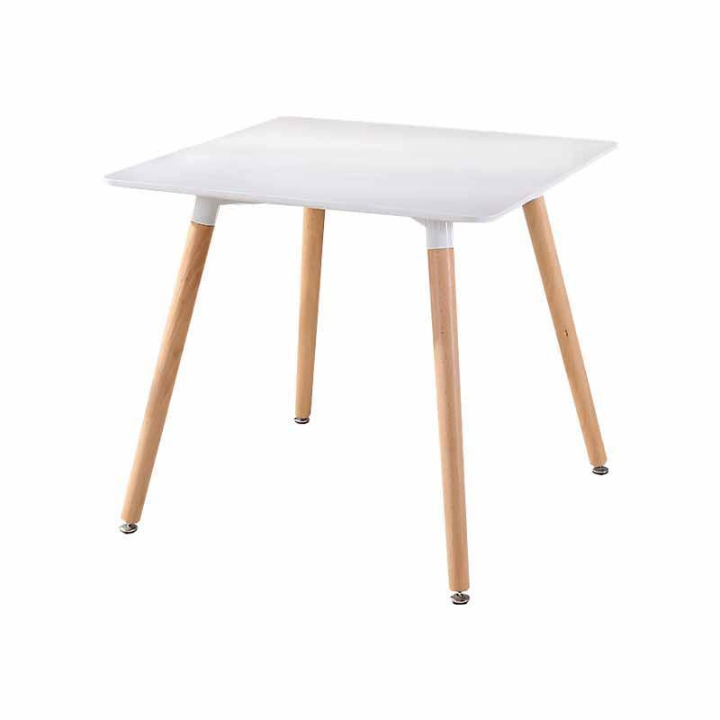 Suchprice® 優價網 W1380 方形木腳餐桌-白色 White-Suchprice® 優價網