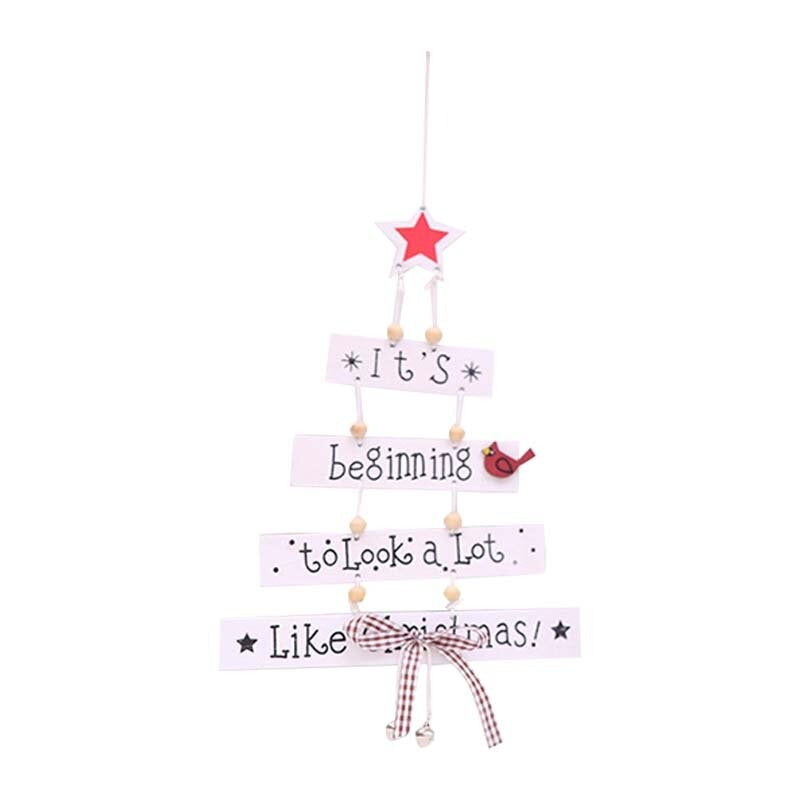 Suchprice® 優價網 聖誕節木質裝飾掛飾 聖誕節日裝飾-Grey-Suchprice® 優價網