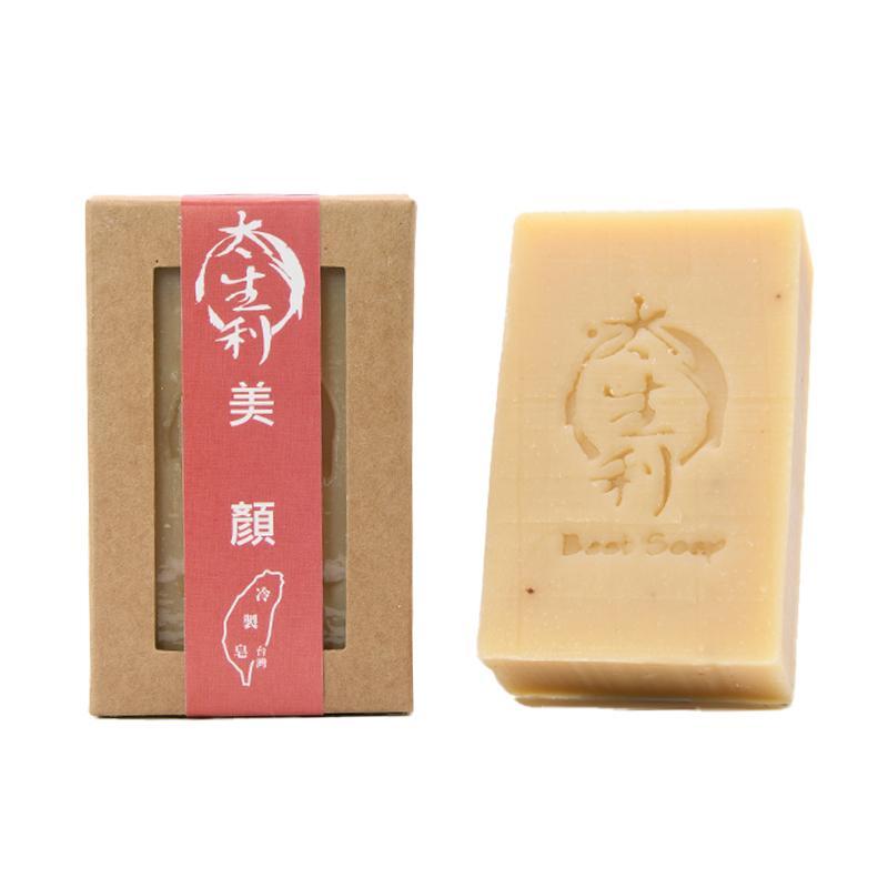 太生利 美顏皂 台灣冷製手工皂 美肌養成 100g（附送起泡袋1個）-1件-Suchprice® 優價網