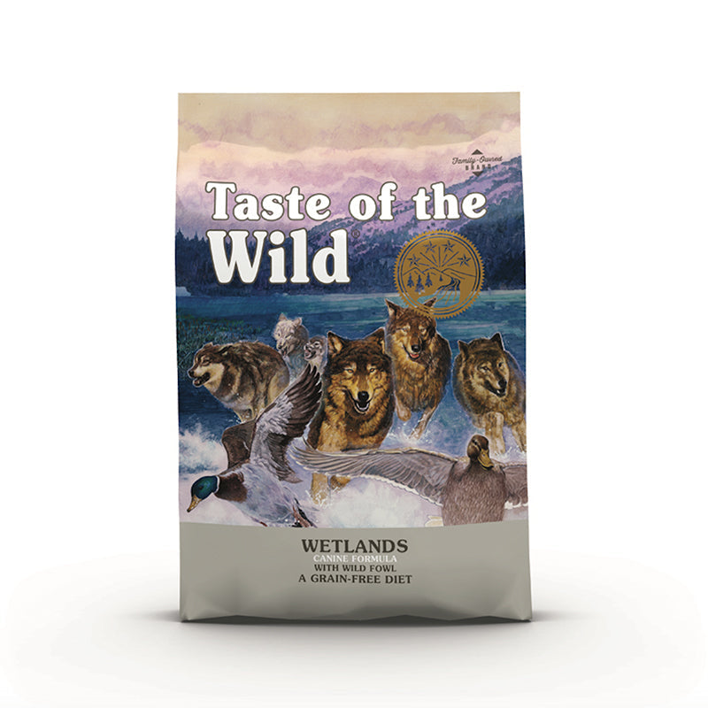 Taste of the Wild 無穀物烤鴨肉+烤鵪鶉肉+煙燻火雞肉配方 (成犬糧)-2kg-Suchprice® 優價網