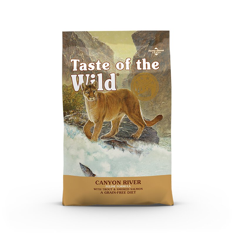 Taste of the Wild 無穀物鱒魚+煙燻三文魚配方 (全貓糧)-2kg-Suchprice® 優價網