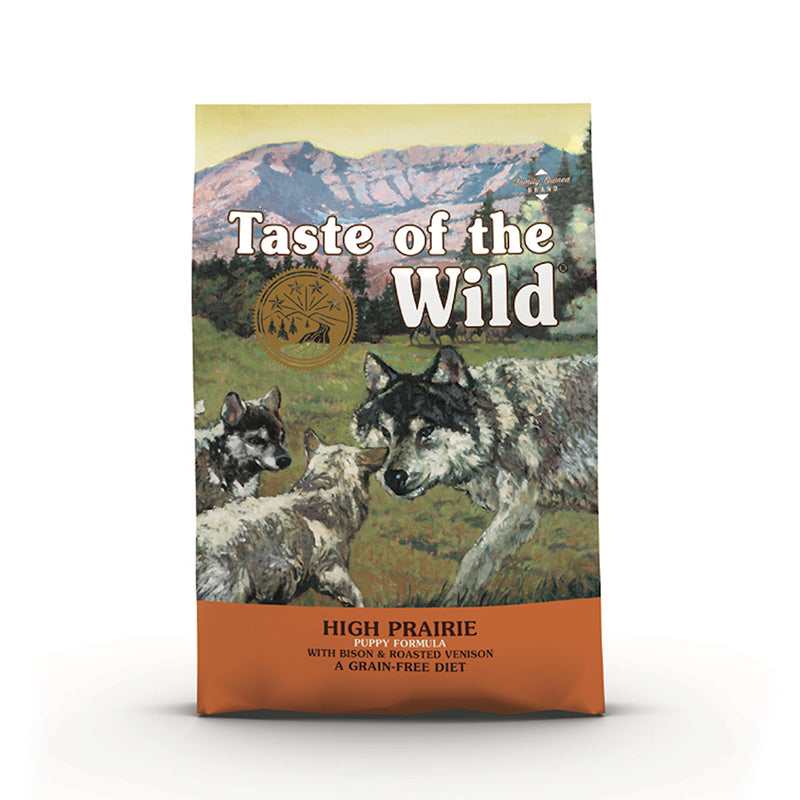 Taste of the Wild 無穀物野牛+烤鹿肉幼粒配方 (全犬糧)-2kg-Suchprice® 優價網