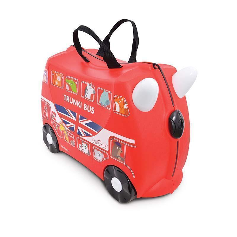 Trunki 小朋友行李箱-London Bus 倫敦巴士 (含貼紙)-Suchprice® 優價網