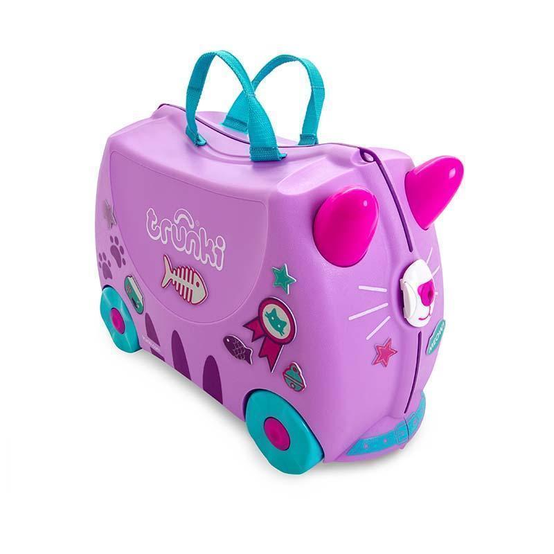 Trunki 小朋友行李箱-Cassie Cat 小貓 (含貼紙)-Suchprice® 優價網