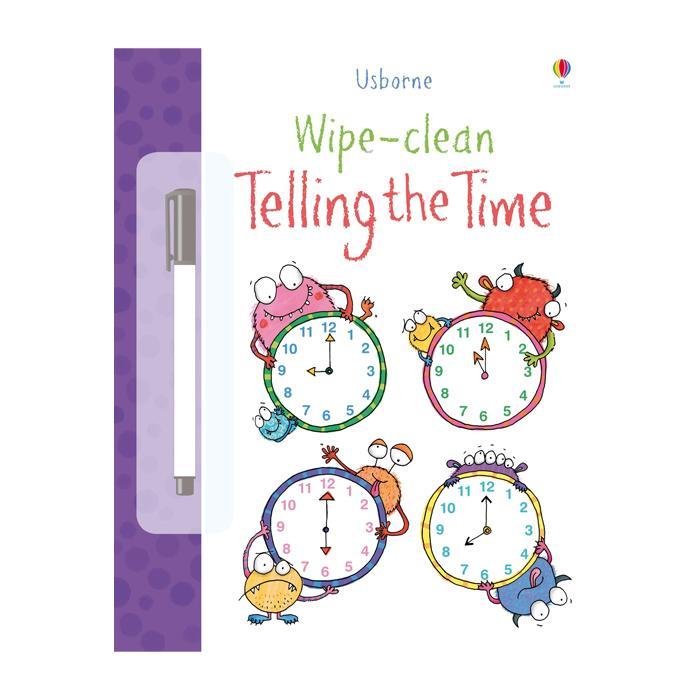 Usborne Wipe-clean Telling the Time-Suchprice® 優價網