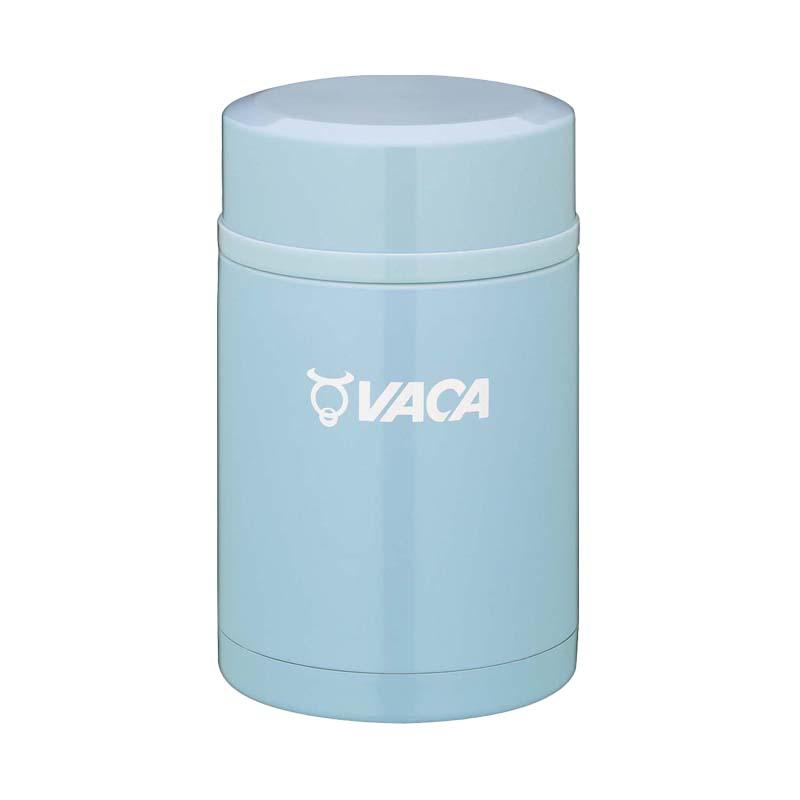 Vaca 小牛角 不銹鋼真空飯壺 1.0公升-粉藍色 Blue-Suchprice® 優價網