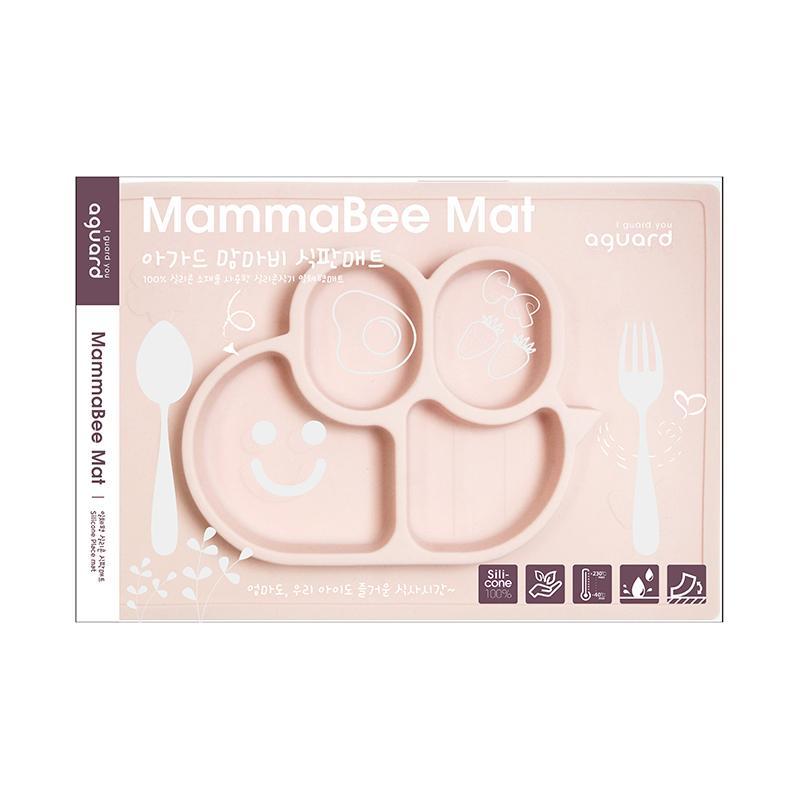 aguard 小蜜蜂造型 兒童矽膠吸盤餐碟 4個月以上-粉紅色 Pink-Suchprice® 優價網
