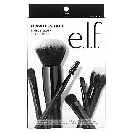e.l.f. Flawless Face Kit 無瑕妝容化妝掃6件套裝, cruelty-free-Suchprice® 優價網