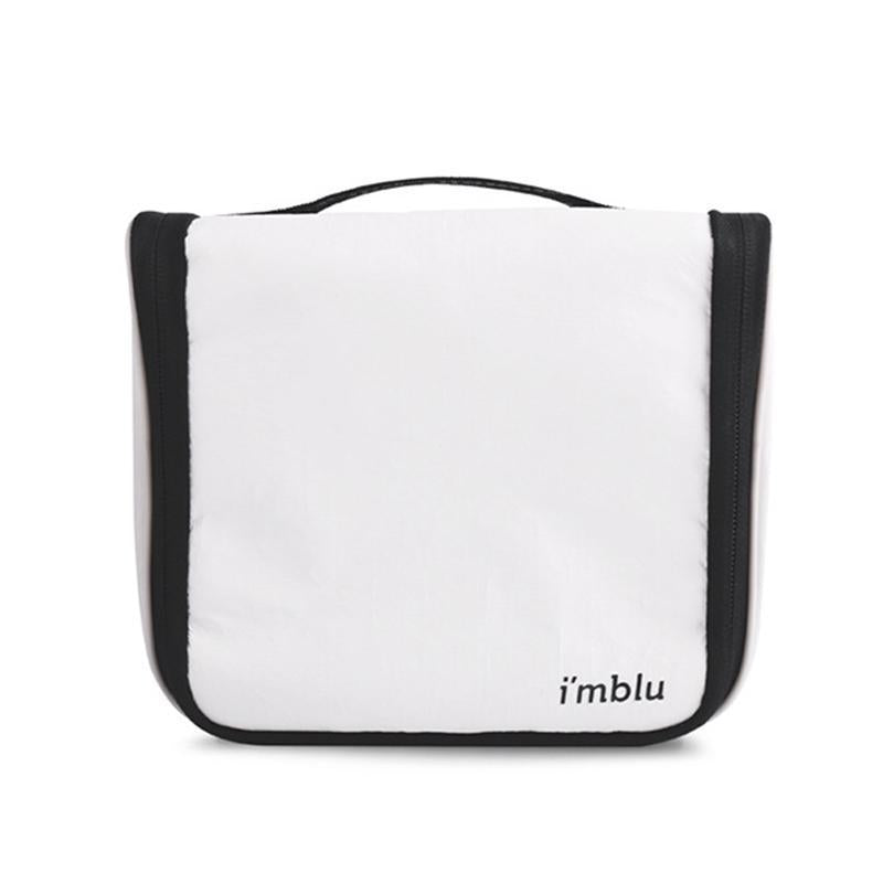 i'mblu 旅行專用化妝袋 收納袋 洗漱包 M 碼-白色 White-Suchprice® 優價網