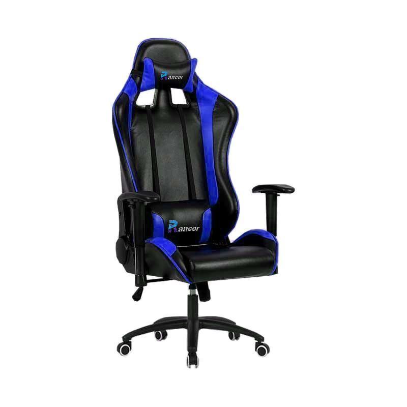 Rancor R2 電競椅 電腦椅 黑鋼腳 免費組裝-藍色-不組裝-Suchprice® 優價網